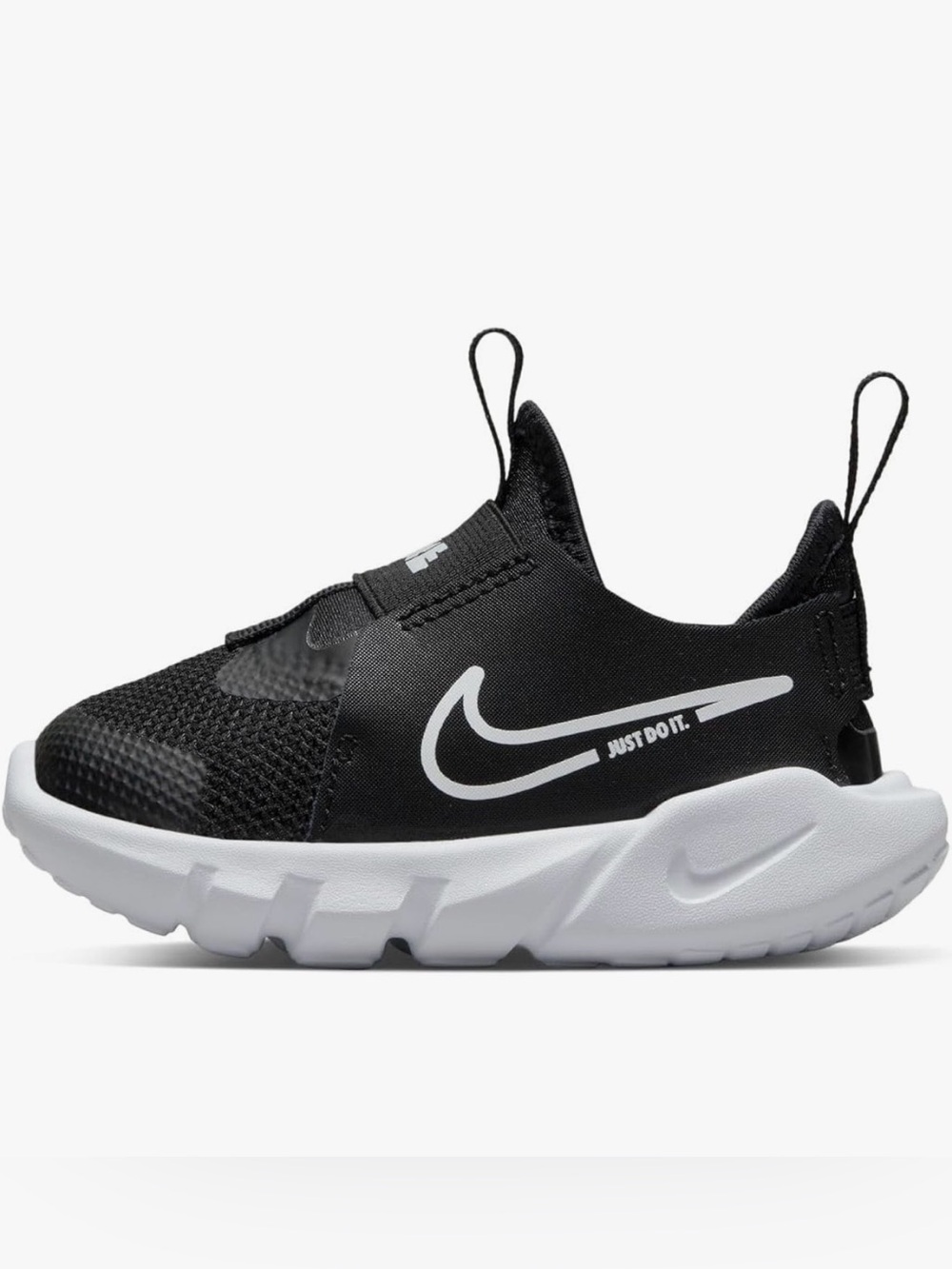 NEW Nike Black & White Flex Runner 2 (TDV) | Toddler 5C